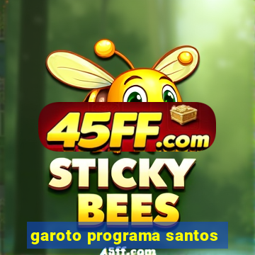 garoto programa santos